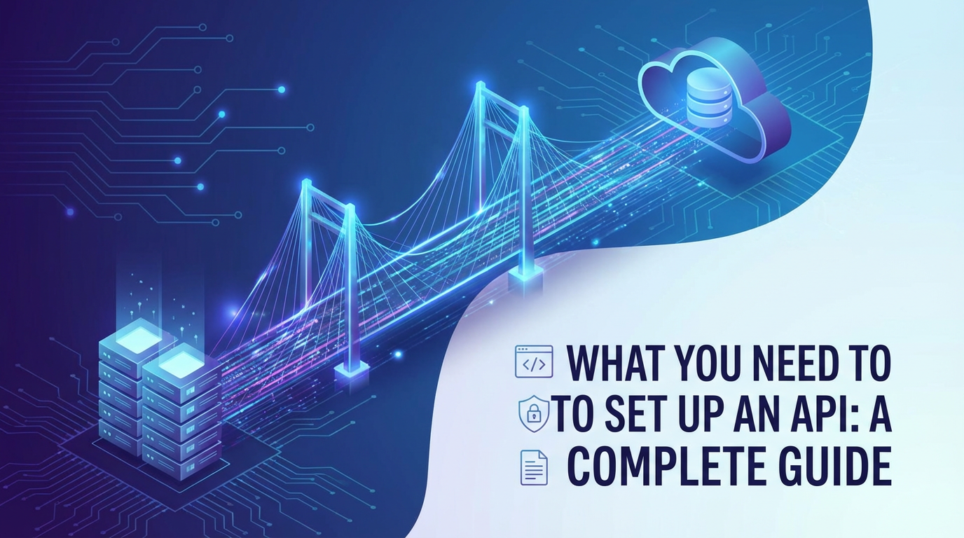 What You Need to Set Up an API: A Complete Guide