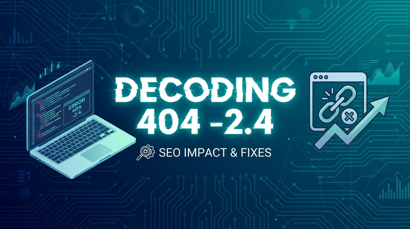 Decoding 404 -2.4: SEO Impact & Fixes