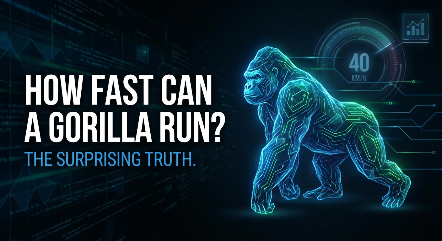 How Fast Can a Gorilla Run? The Surprising Truth