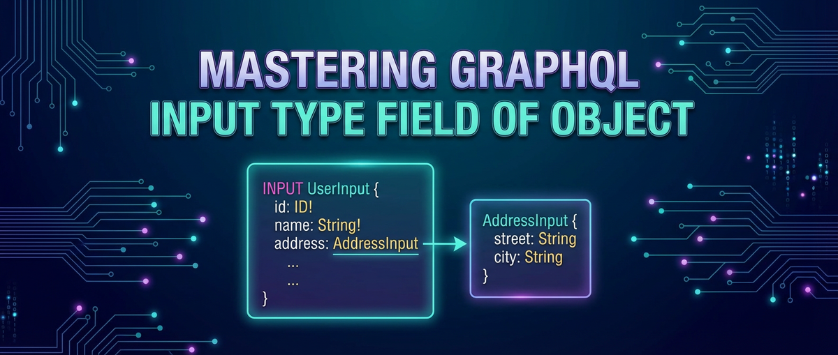 Mastering GraphQL Input Type Field of Object