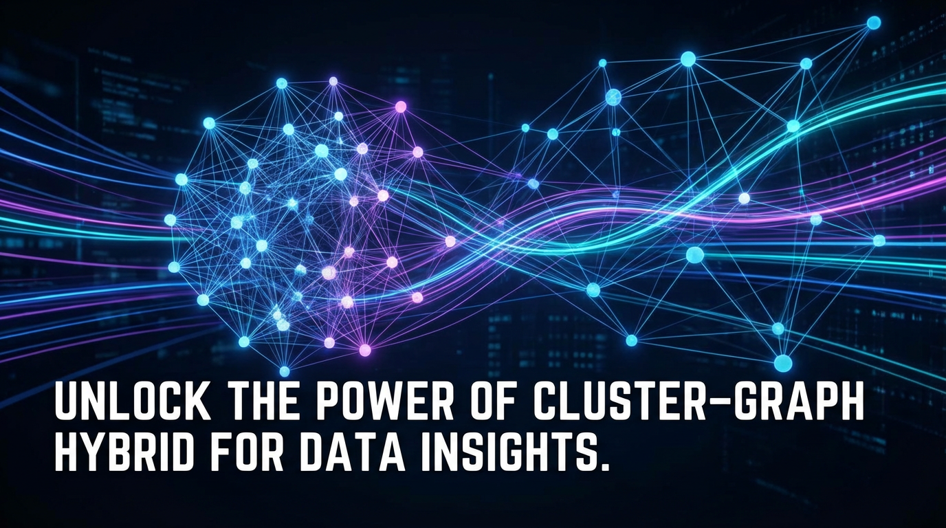 Unlock the Power of cluster-graph hybrid for Data Insights.