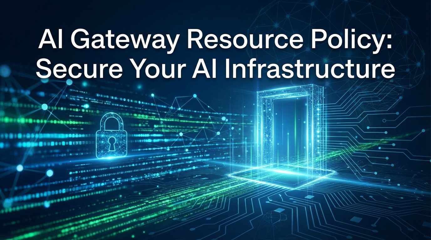 AI Gateway Resource Policy: Secure Your AI Infrastructure