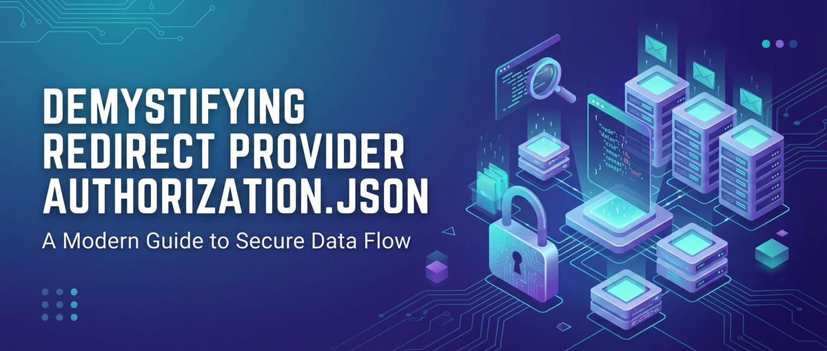 Demystifying redirect provider authorization.json