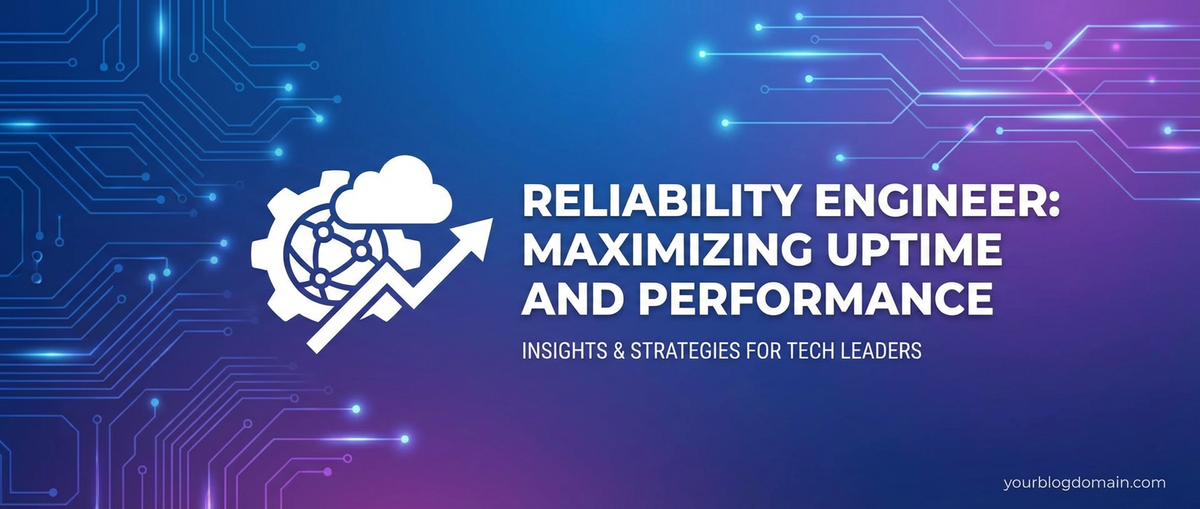 Reliability Engineer: Maximizing Uptime and Performance