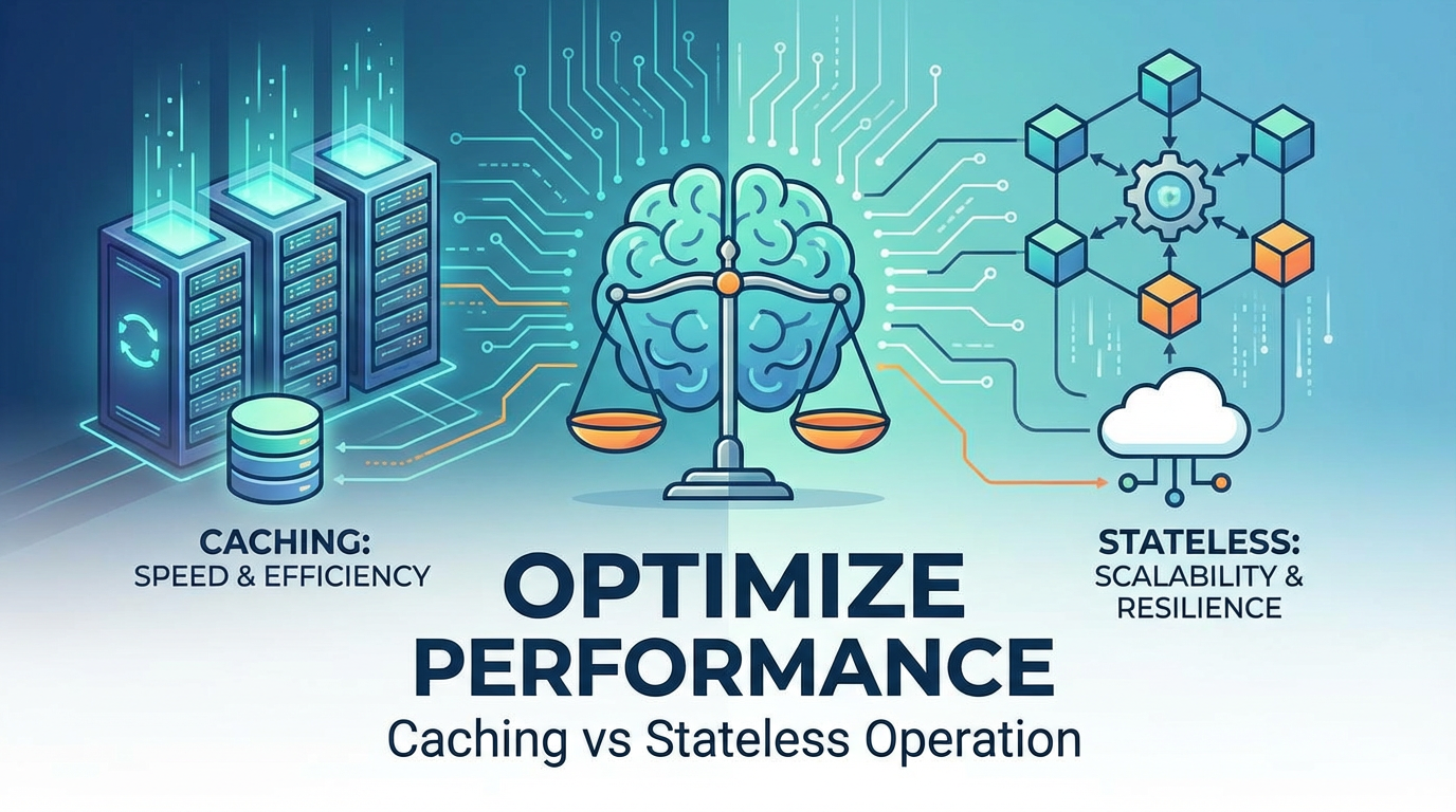 Optimize Performance: Caching vs Stateless Operation
