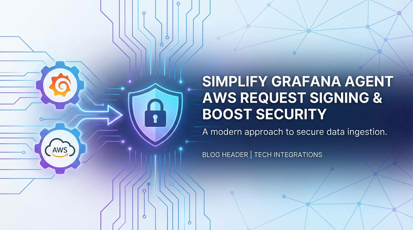 Simplify Grafana Agent AWS Request Signing & Boost Security