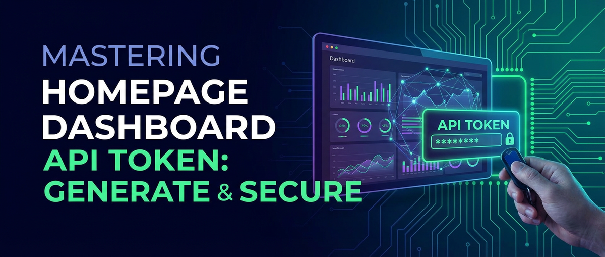 Mastering Homepage Dashboard API Token: Generate & Secure