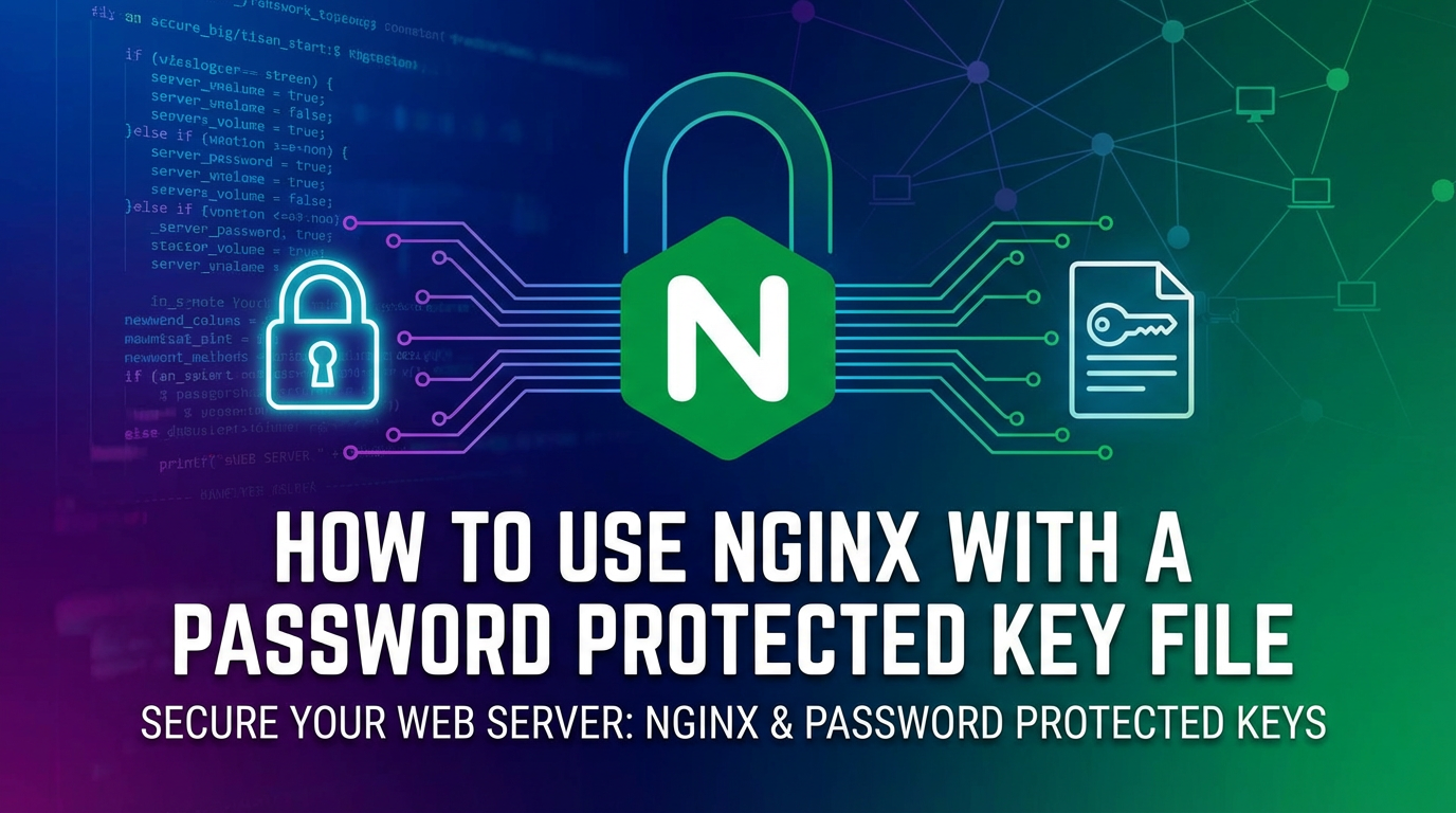 How to Use Nginx with a Password Protected Key File