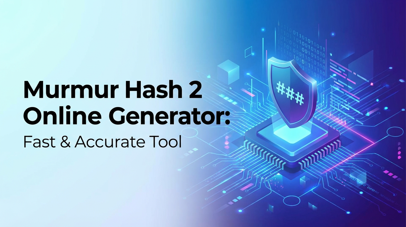 Murmur Hash 2 Online Generator: Fast & Accurate Tool