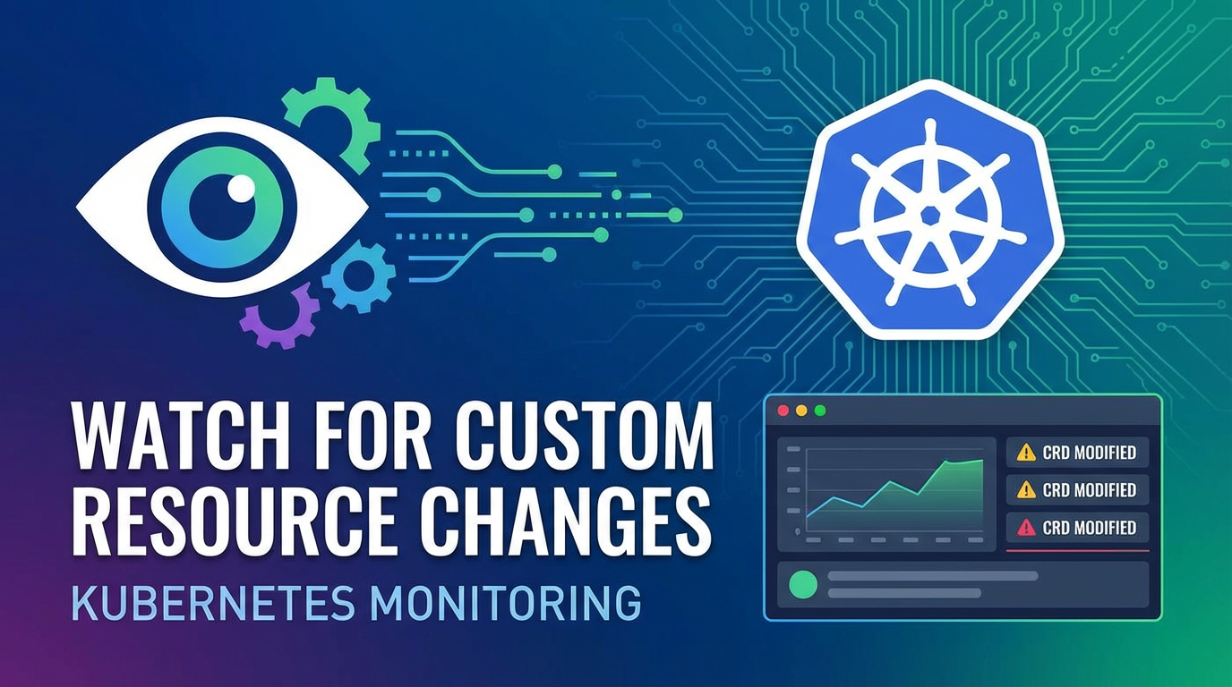 Watch for Custom Resource Changes: Kubernetes Monitoring