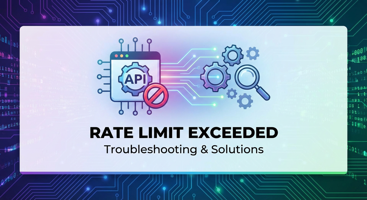 Rate Limit Exceeded: Troubleshooting & Solutions