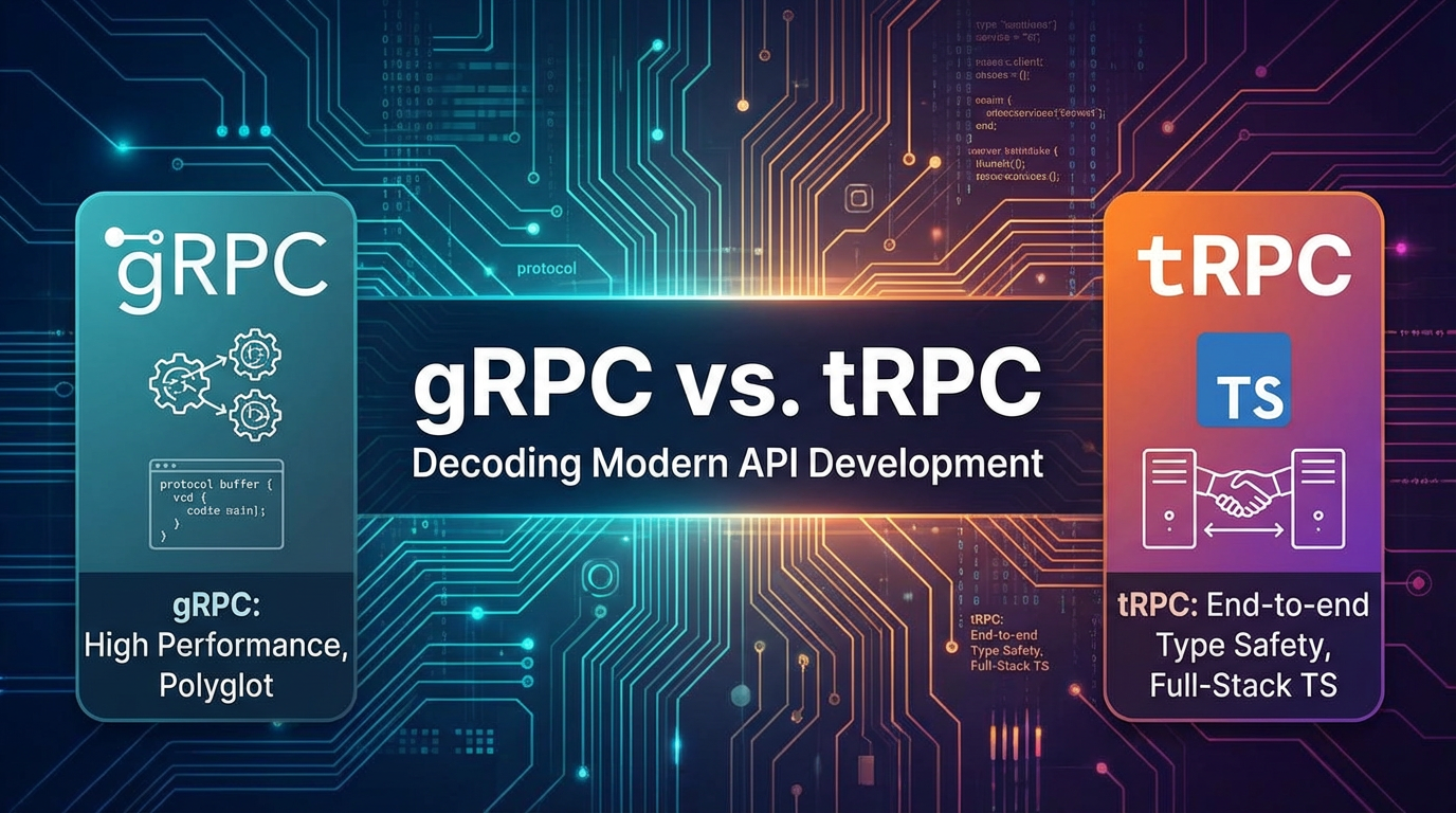 gRPC vs. tRPC: Decoding Modern API Development