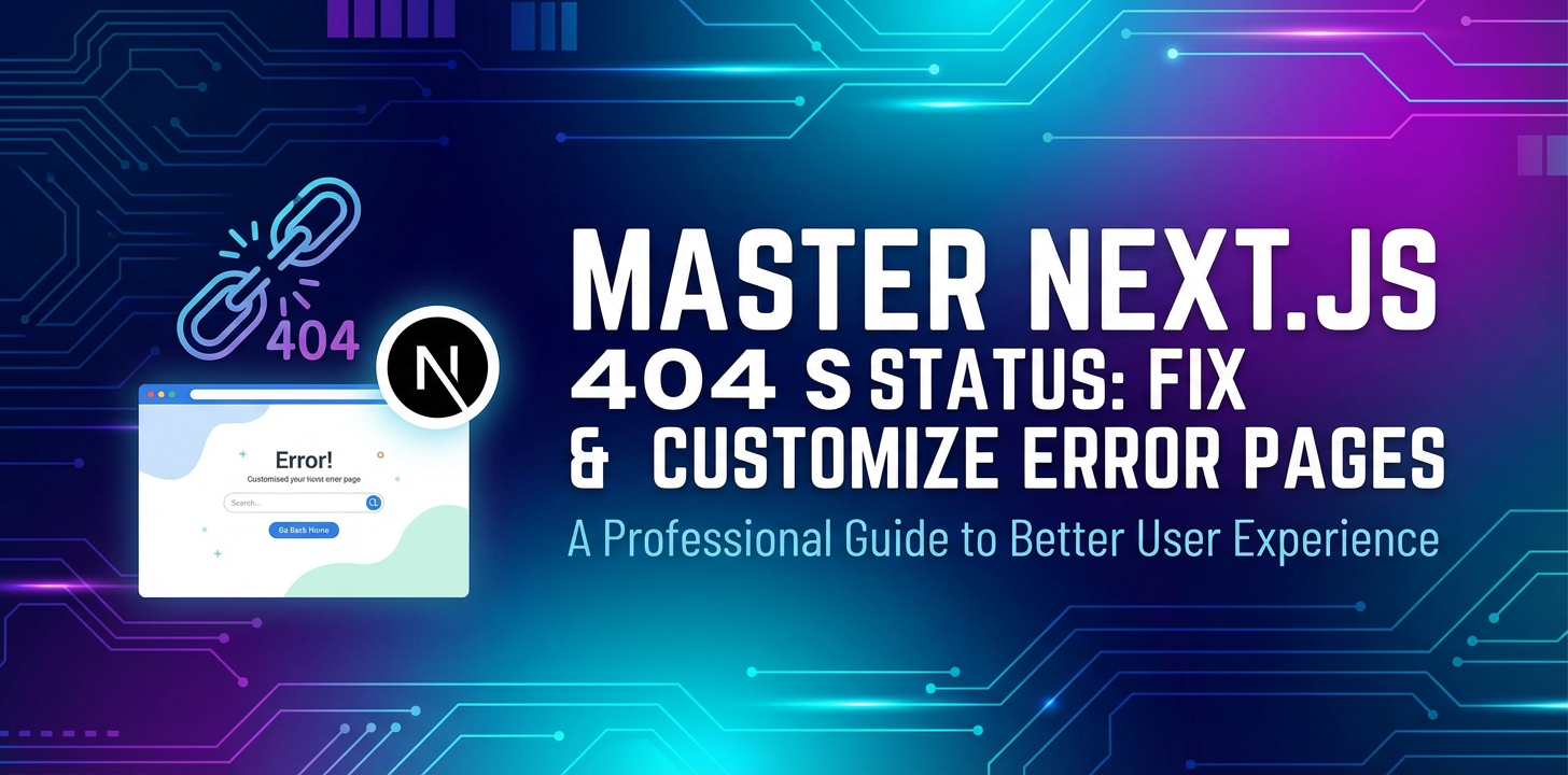 Master Next.js 404 Status: Fix & Customize Error Pages
