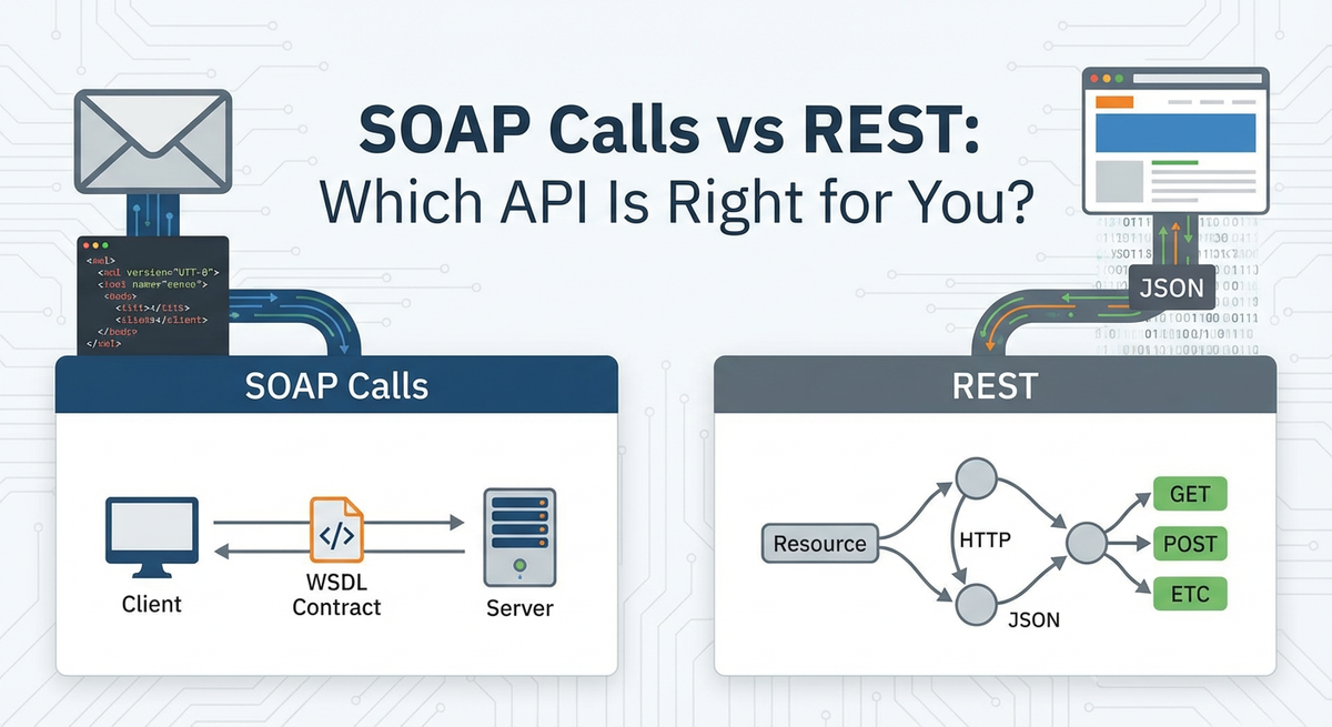 SOAP Calls vs REST: Which API Is Right for You?