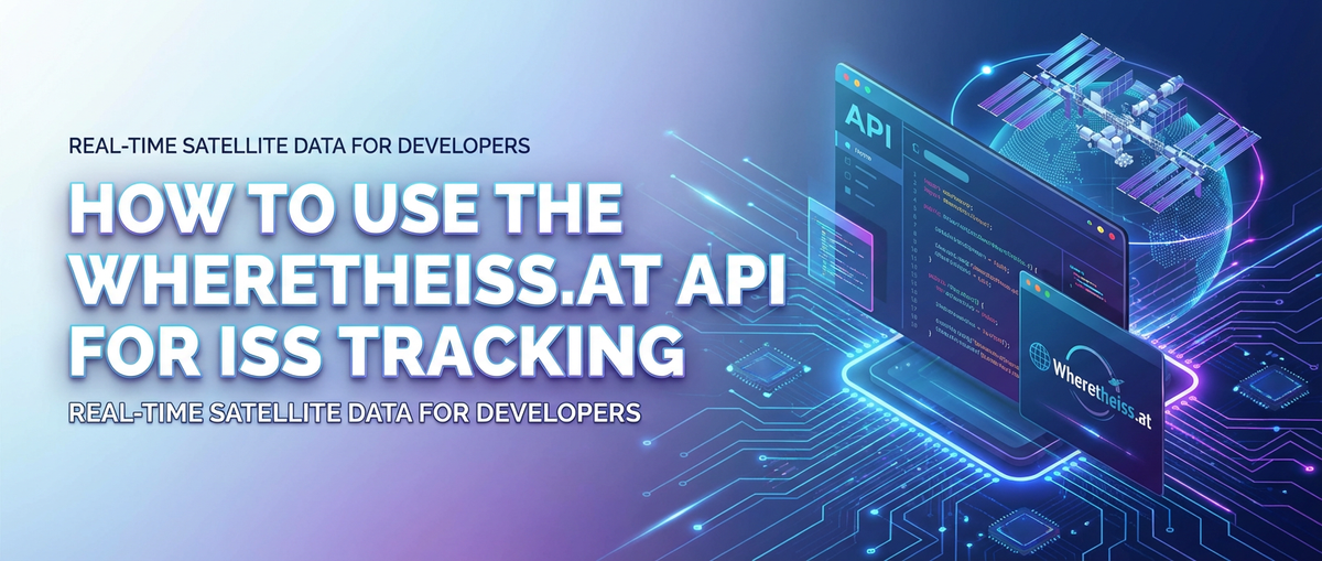 How to Use the Wheretheiss.at API for ISS Tracking