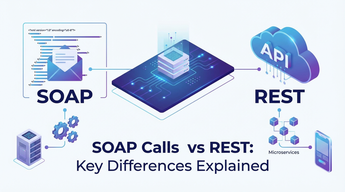 SOAP Calls vs REST: Key Differences Explained