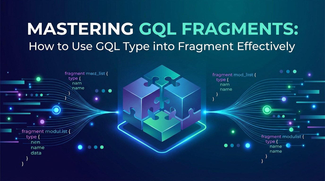 How to Use GQL Type into Fragment Effectively