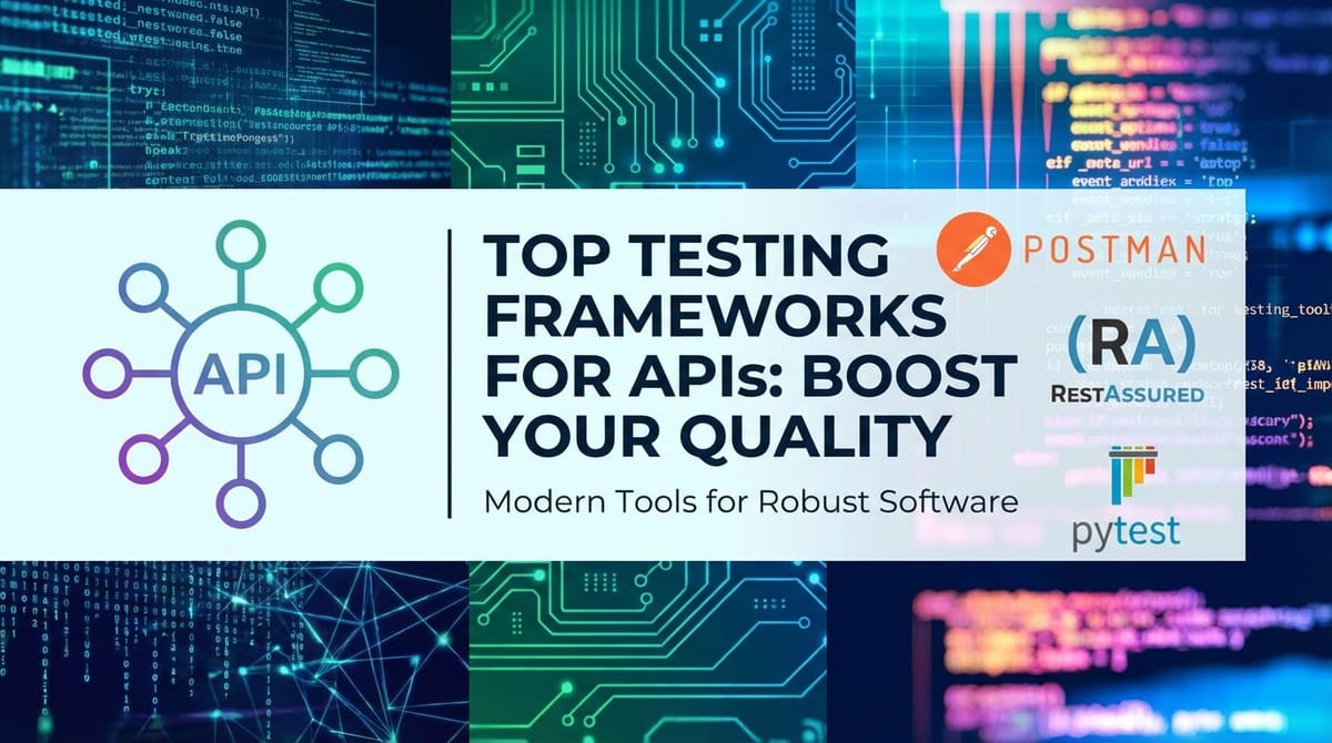 Top Testing Frameworks for APIs: Boost Your Quality