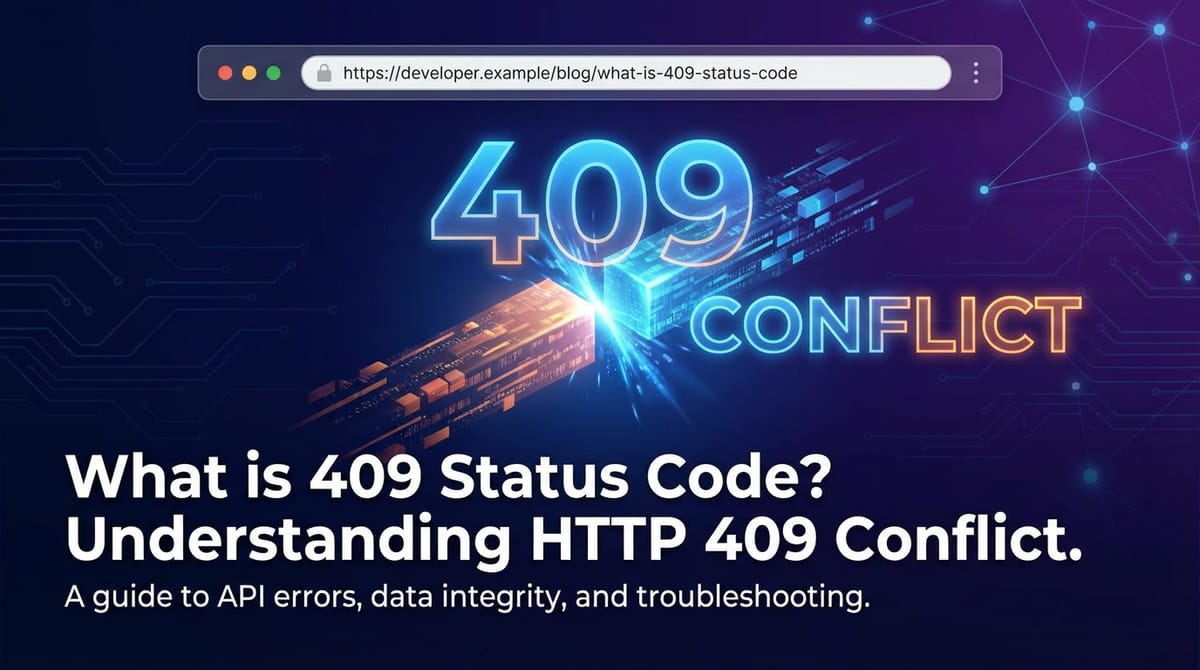 What is 409 Status Code? Understanding HTTP 409 Conflict