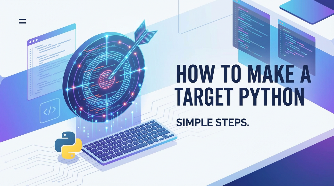How to Make a Target with Python: Simple Steps