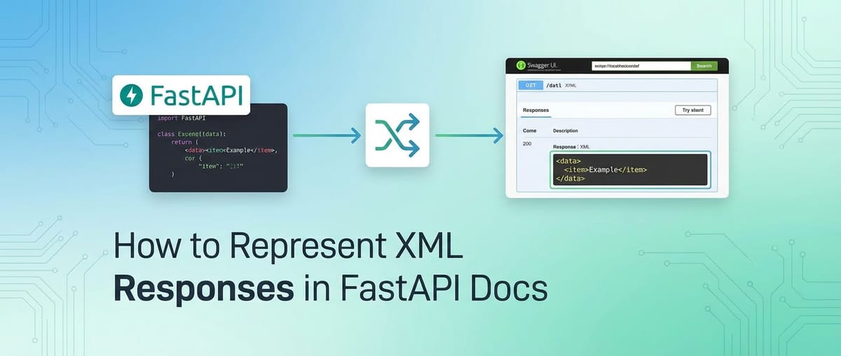 How to Represent XML Responses in FastAPI Docs