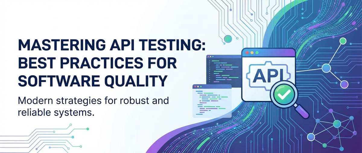 Mastering API Testing: Best Practices for Software Quality