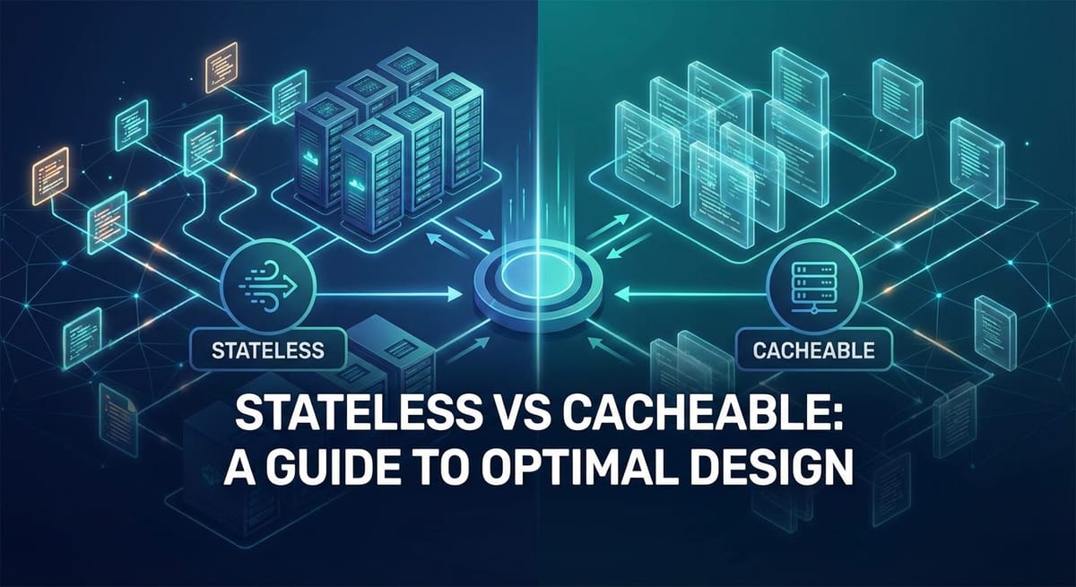 Stateless vs Cacheable: A Guide to Optimal Design