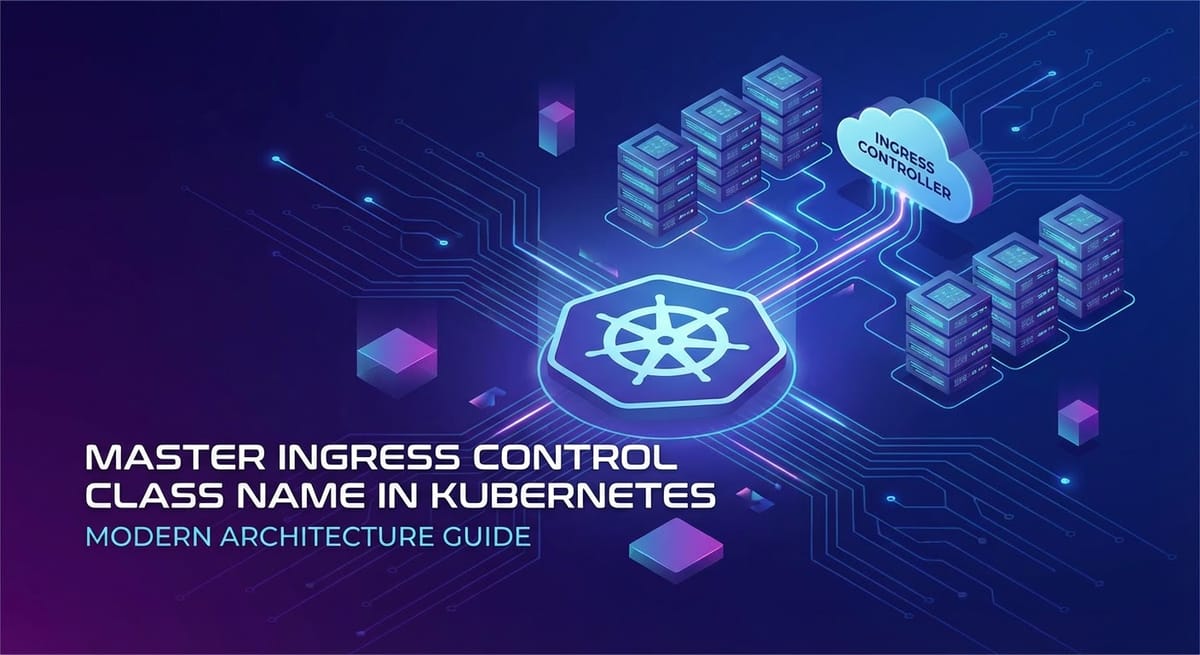 Master Ingress Control Class Name in Kubernetes