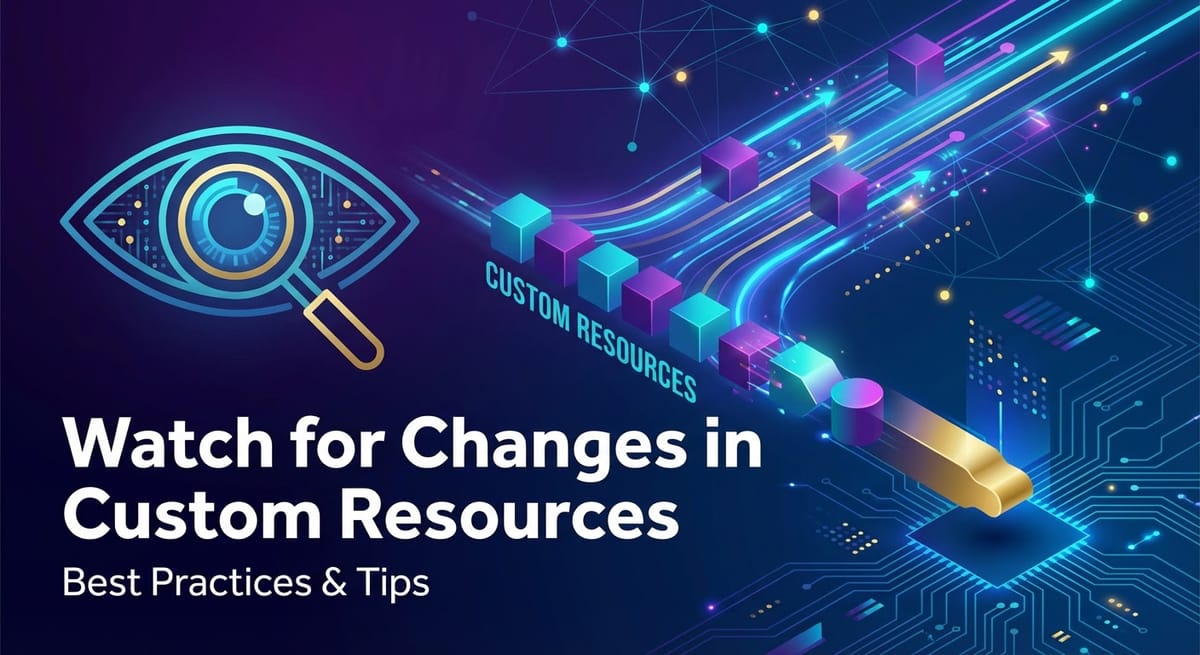 Watch for Changes in Custom Resources: Best Practices & Tips