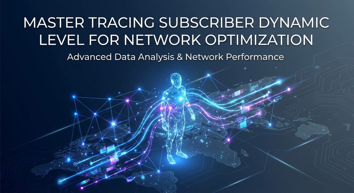 Master Tracing Subscriber Dynamic Level for Network Optimization