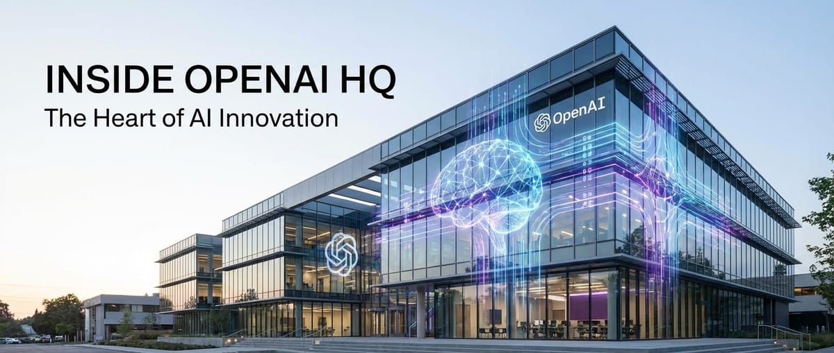Inside OpenAI HQ: The Heart of AI Innovation