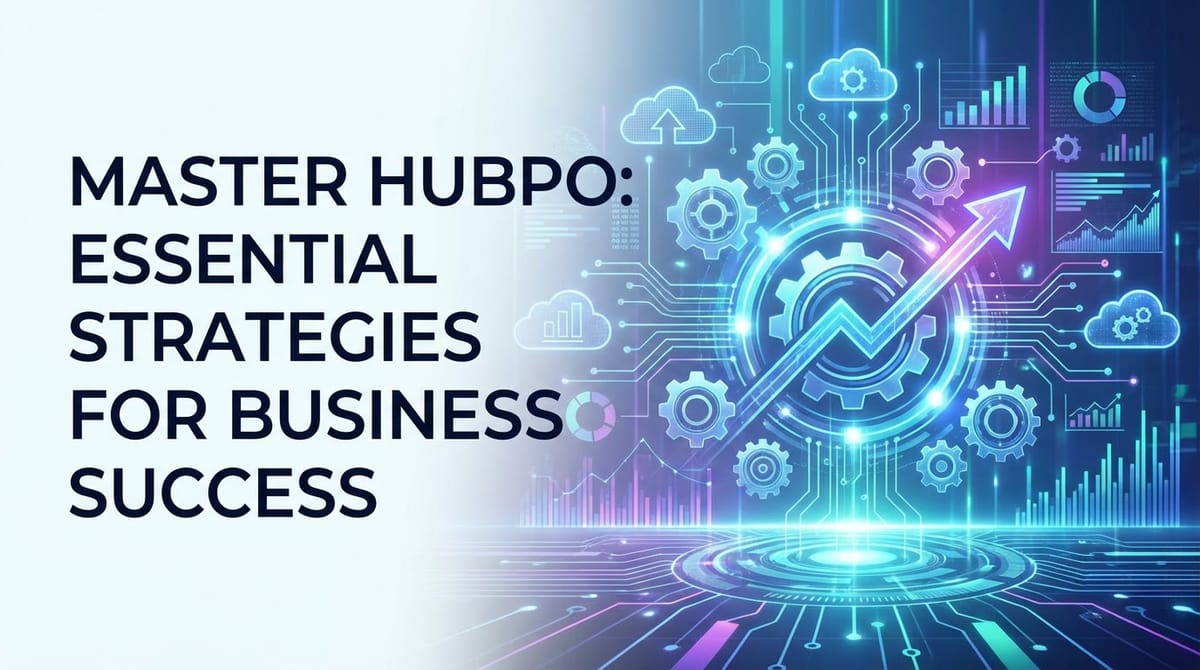 Master Hubpo: Essential Strategies for Business Success