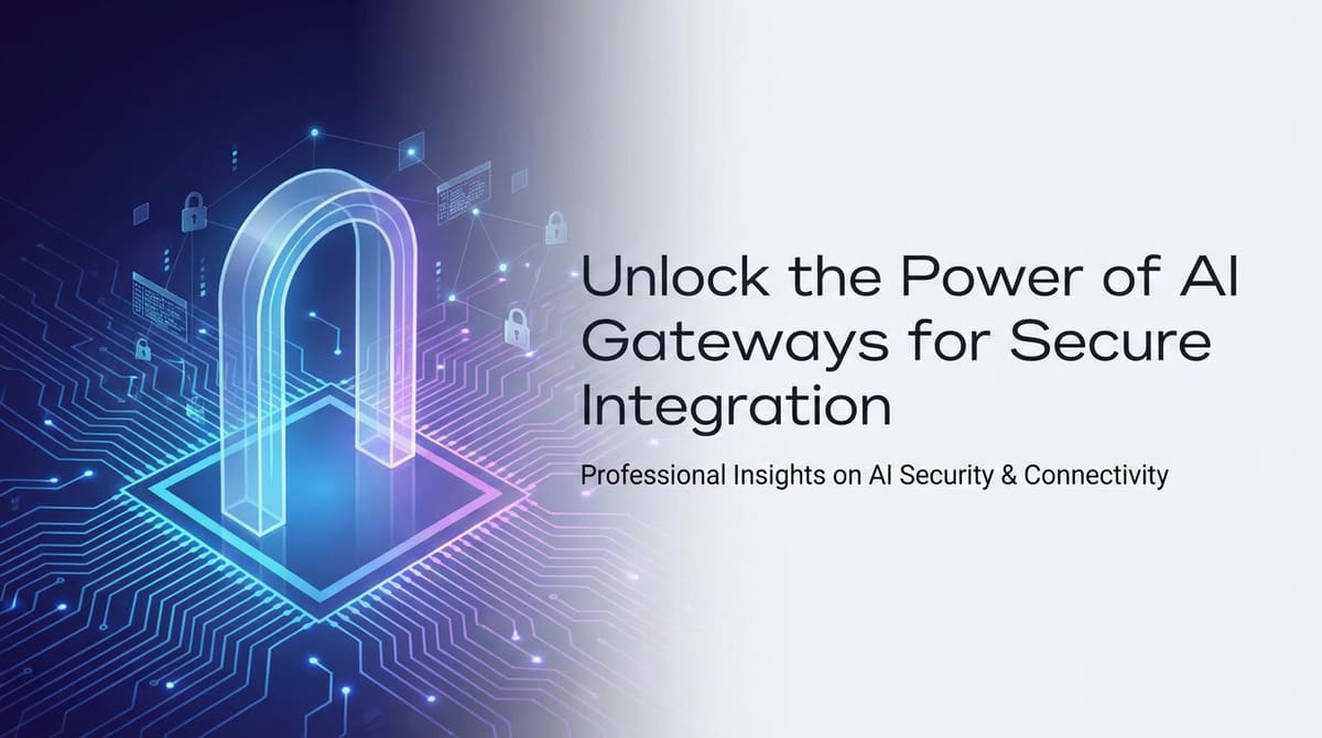 Unlock the Power of AI Gateways for Secure Integration