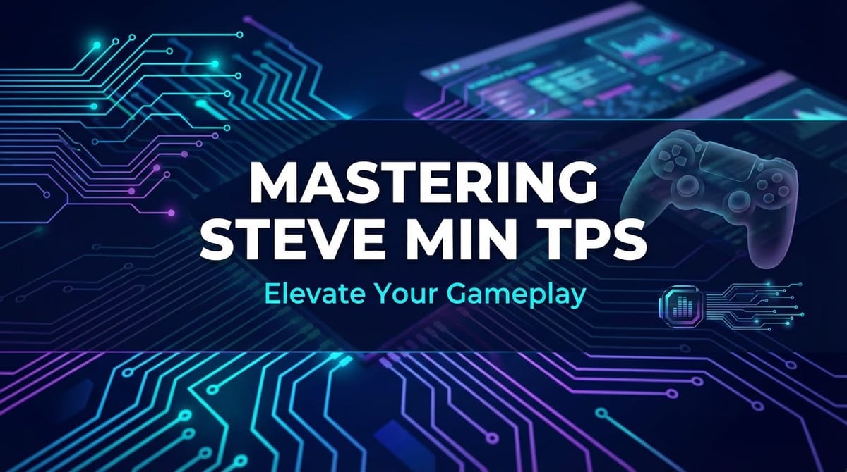 Mastering Steve Min TPS: Elevate Your Gameplay