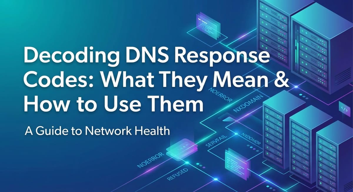 Decoding DNS Response Codes: What They Mean & How to Use Them