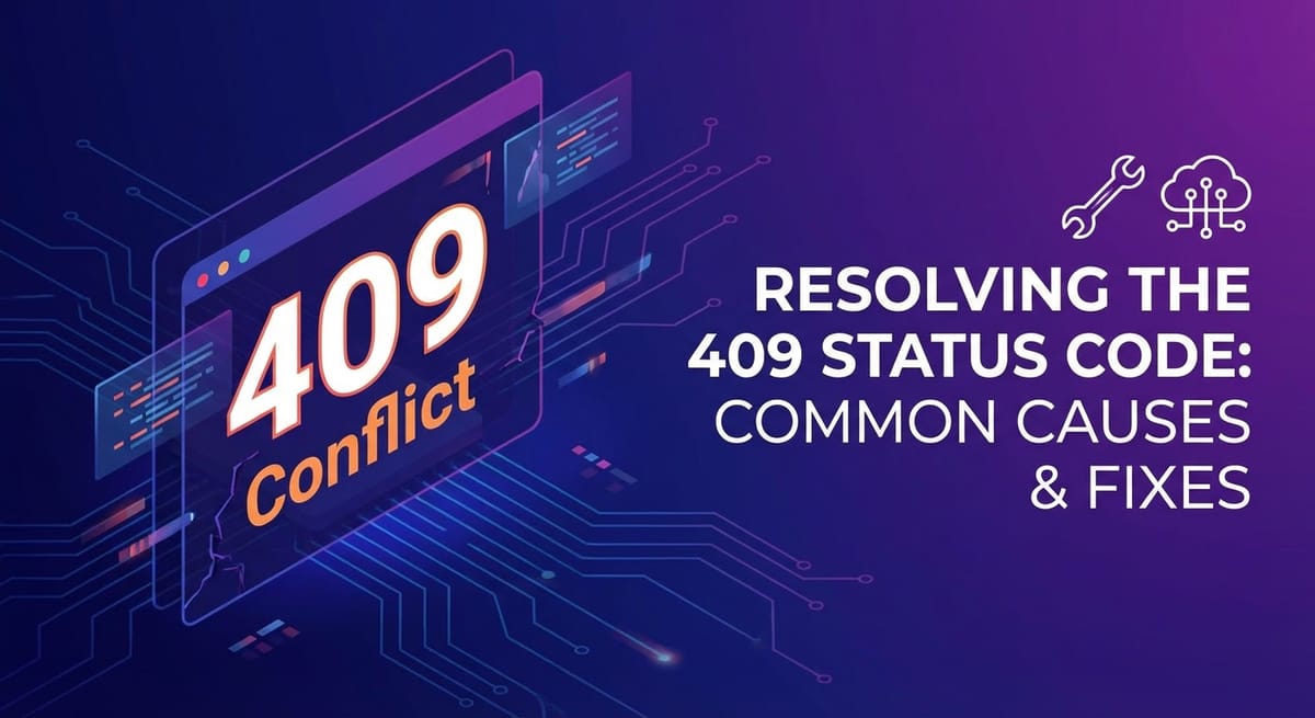 Resolving the 409 Status Code: Common Causes & Fixes