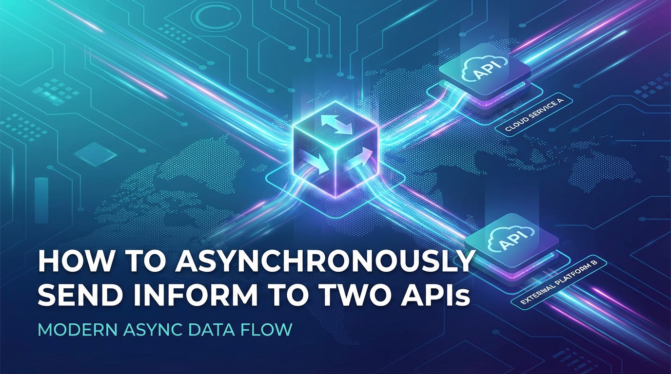 How to Asynchronously Send Information to Two APIs