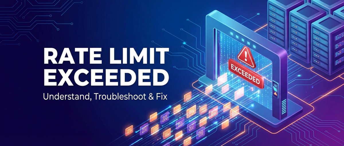 Rate Limit Exceeded: Understand, Troubleshoot & Fix