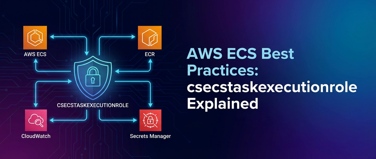 csecstaskexecutionrole Explained: AWS ECS Best Practices