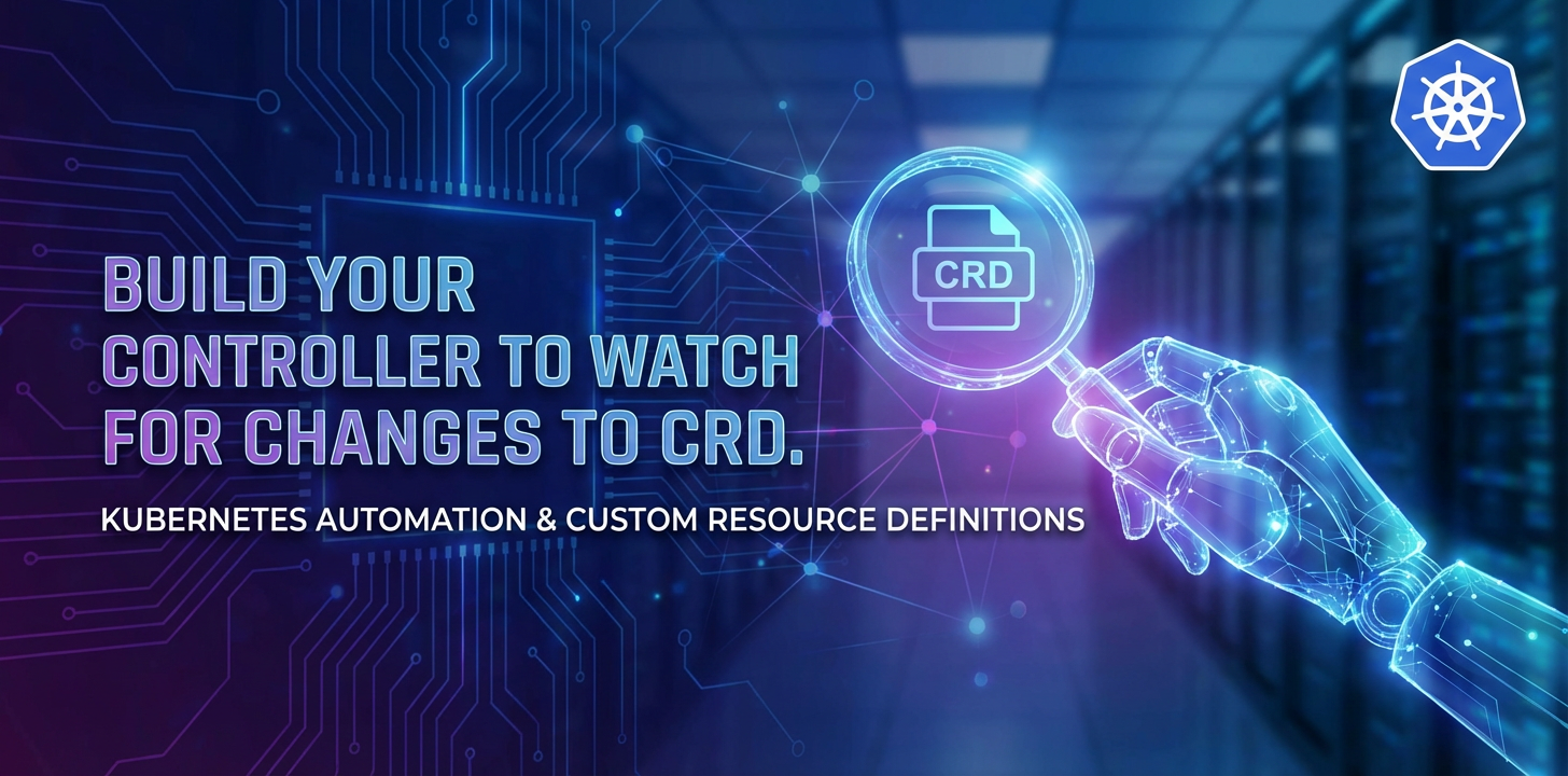 Build Your controller to watch for changes to crd