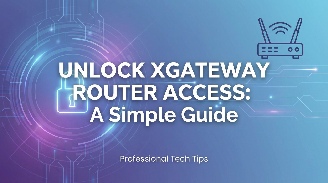 Unlock XGateway Router Access: A Simple Guide