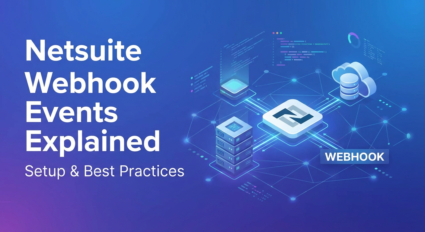 Netsuite Webhook Events Explained: Setup & Best Practices