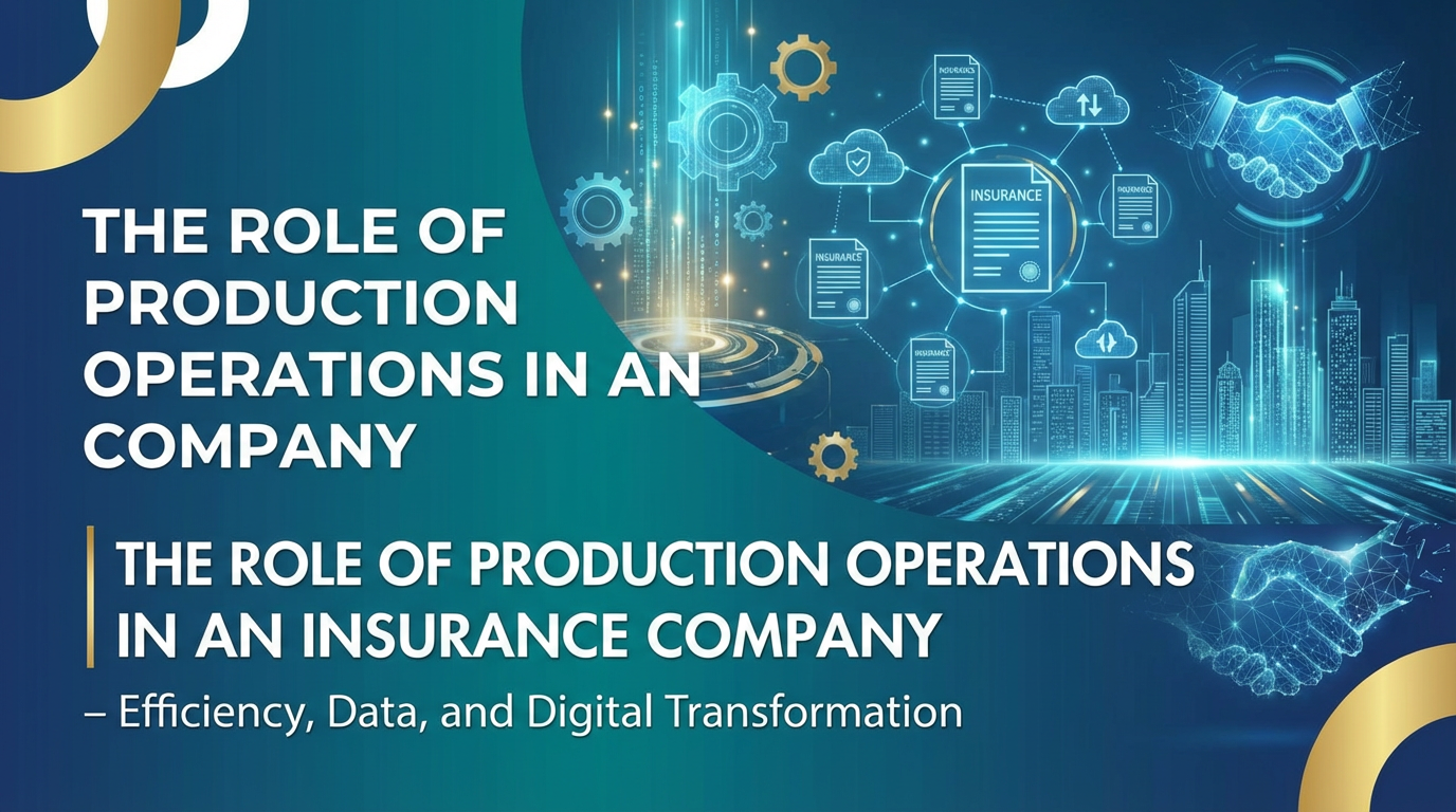 The Role of Production Operations in an Insurance Company