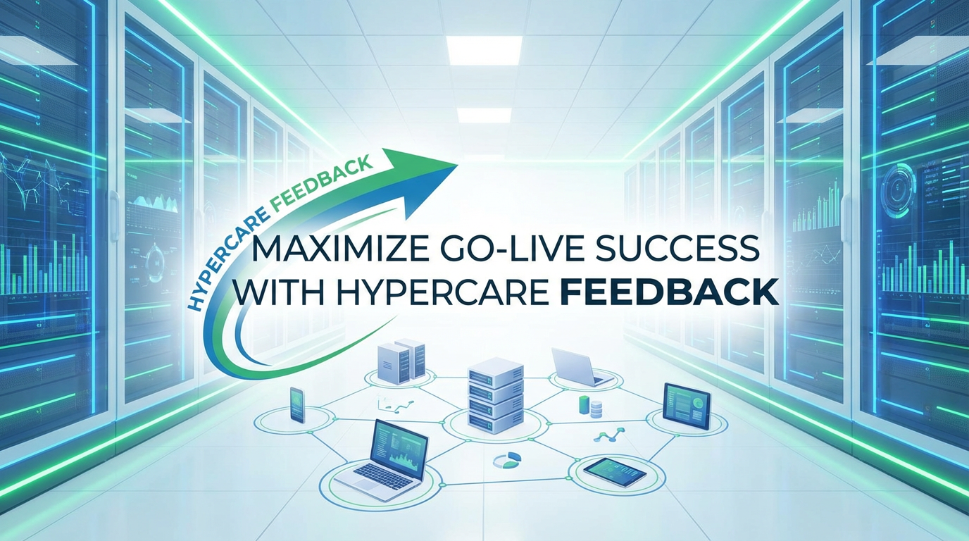 Maximize Go-Live Success with Hypercare Feedback