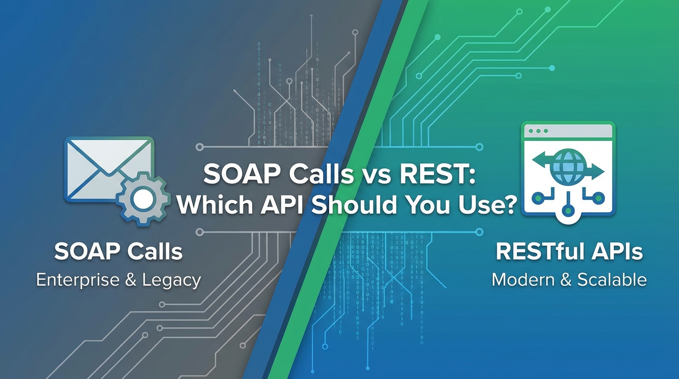 SOAP Calls vs REST: Which API Should You Use?