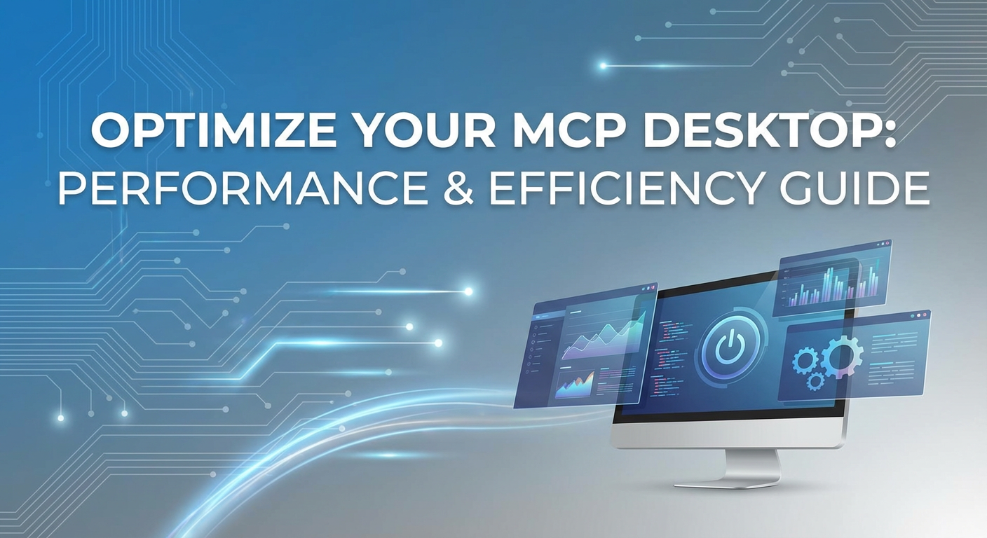 Optimize Your mcp desktop: Performance & Efficiency Guide