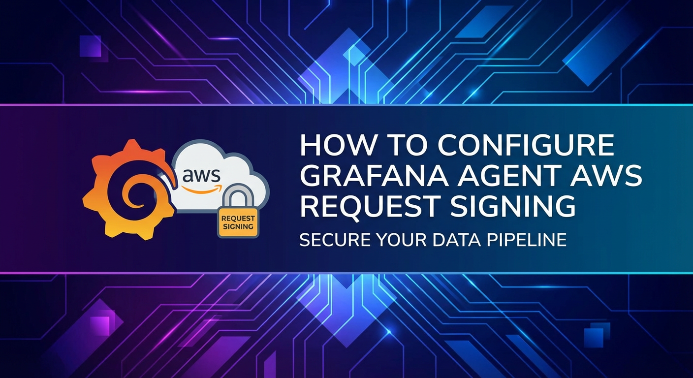 How to Configure Grafana Agent AWS Request Signing
