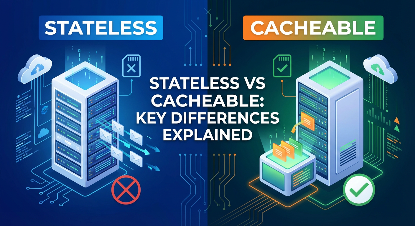 Stateless vs Cacheable: Key Differences Explained