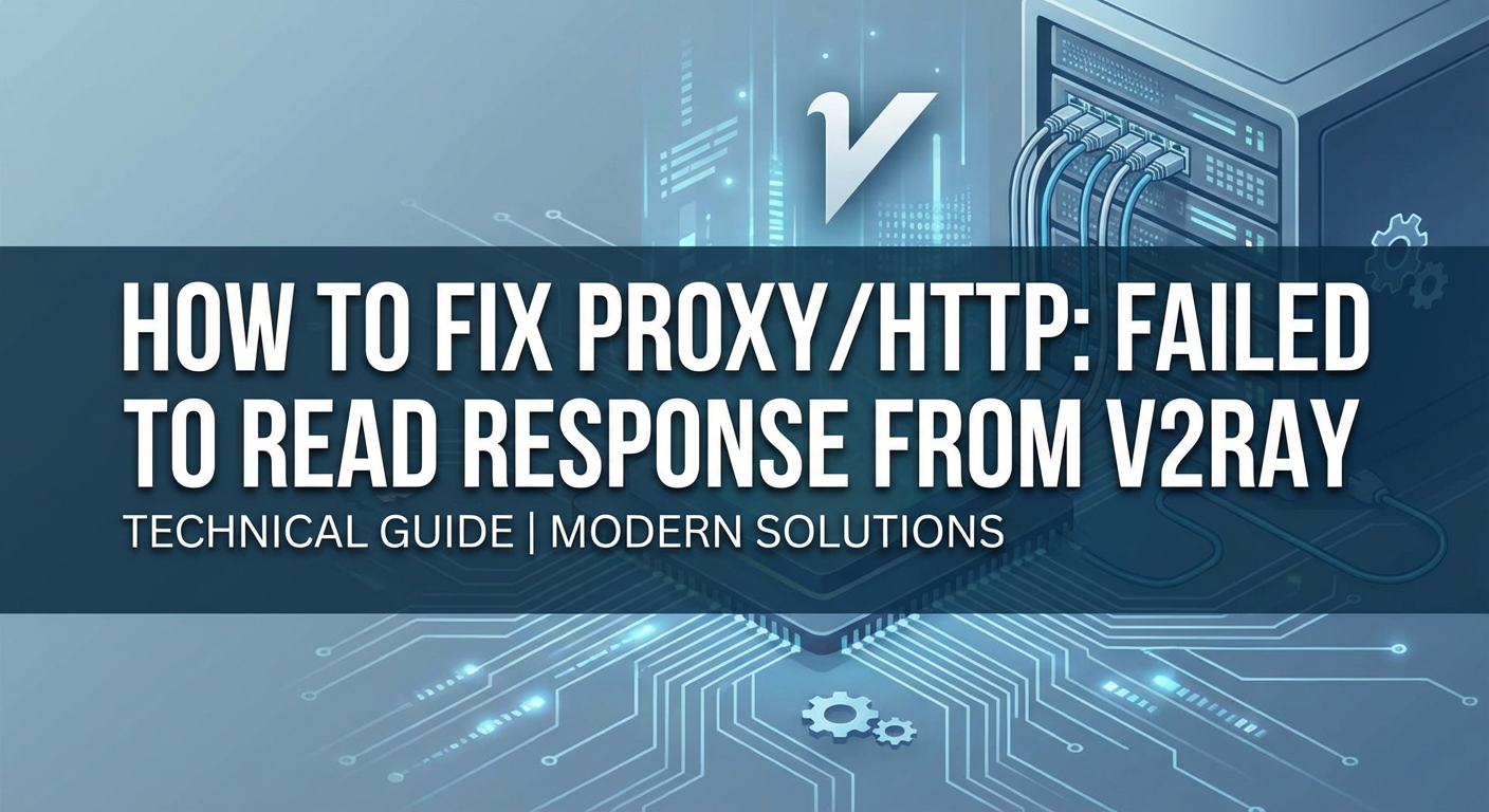 How to Fix proxy/http: failed to read response from v2ray