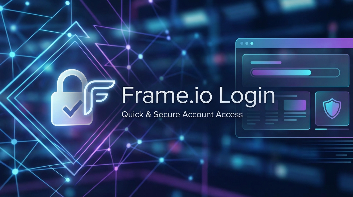 Frame.io Login: Quick & Secure Account Access